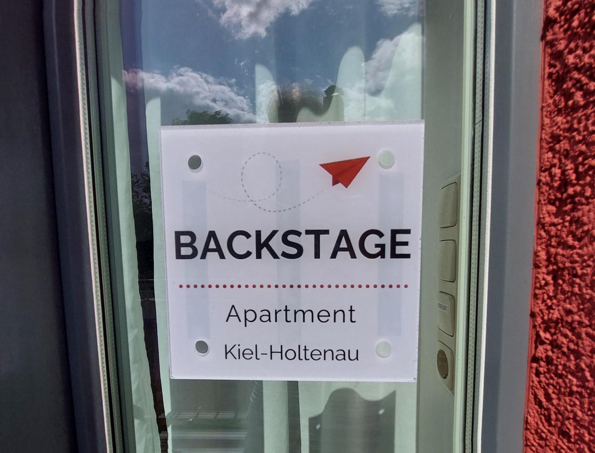 Backstage Apartment Kiel-Holtenau Eksteriør bilde